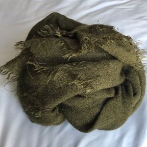 FREE WITH PURCHASE! Large olive scarf.